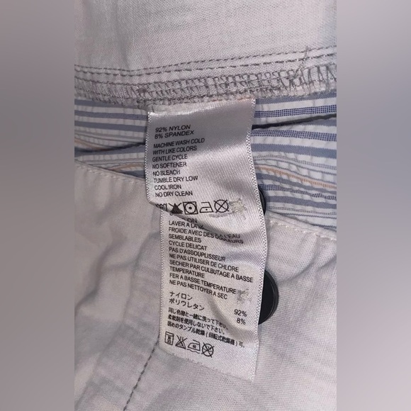 Tommy Bahama Shorts Men's Striped Nylon Size 38 Stretch Hawaiian Outdoor Active - Picture 7 of 9